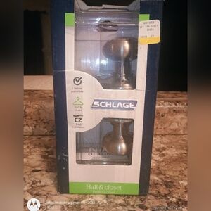 Schlage Hall & Closet Door Knob Set. Sealed New Multiple